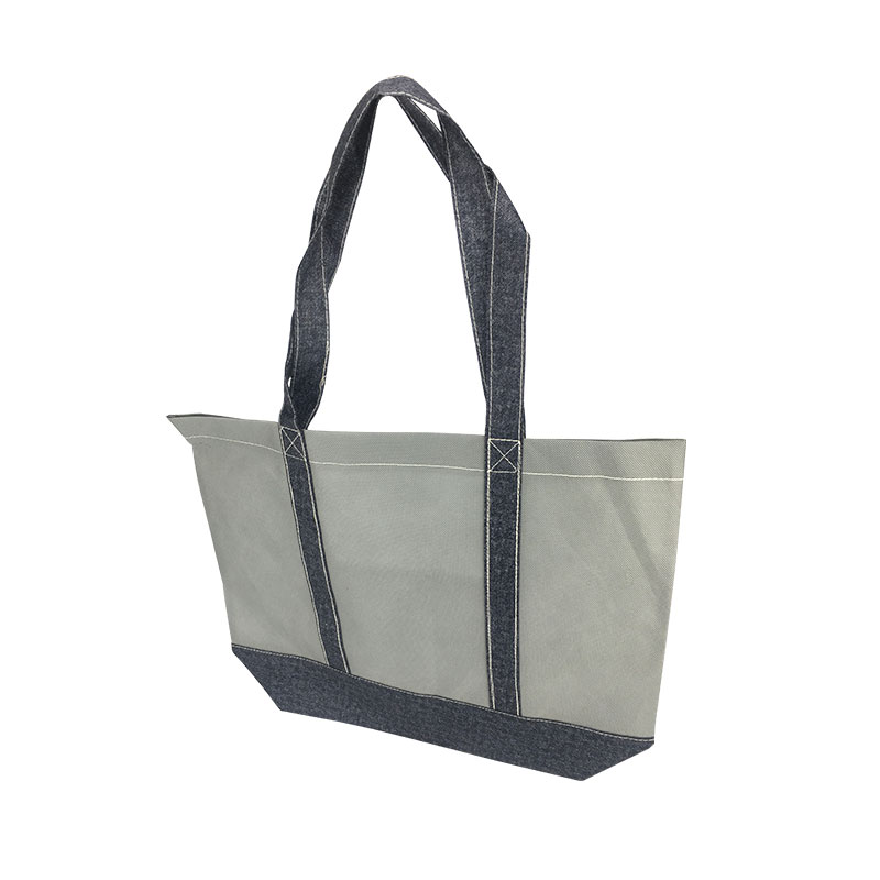 Reusable PP non woven tote bag with zipper closure manufacturer