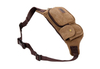Travel Waist Bag Soft Men Waist Pack Canvas Shoulder Bag with Adjustable Belt for Hiking Outdoors Running Climbing Manufacturer 