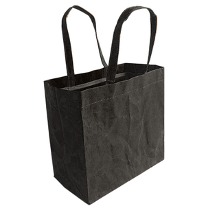 Washable Kraft Paper Bag Multifunctional Home Wear-resistant Storage Bag Shopping Bag Reusable Eco-friendly Bag 