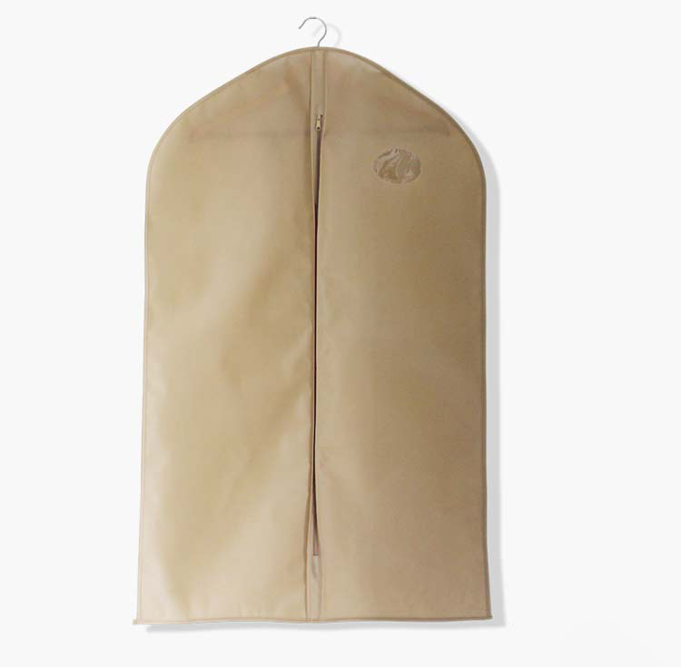 Garment Storage Hanger Bags With Zipper Closure Gusset Coat Covers Protector with Clear Round Window Water Repellent
